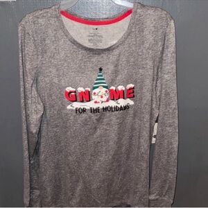 NEW Women’s “Gnome For The Holidays” Christmas Pajamas Size Small
